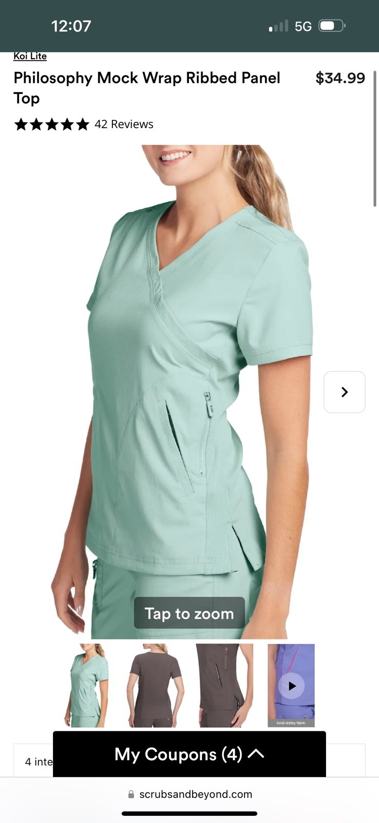 Koi Lite Scrub Set