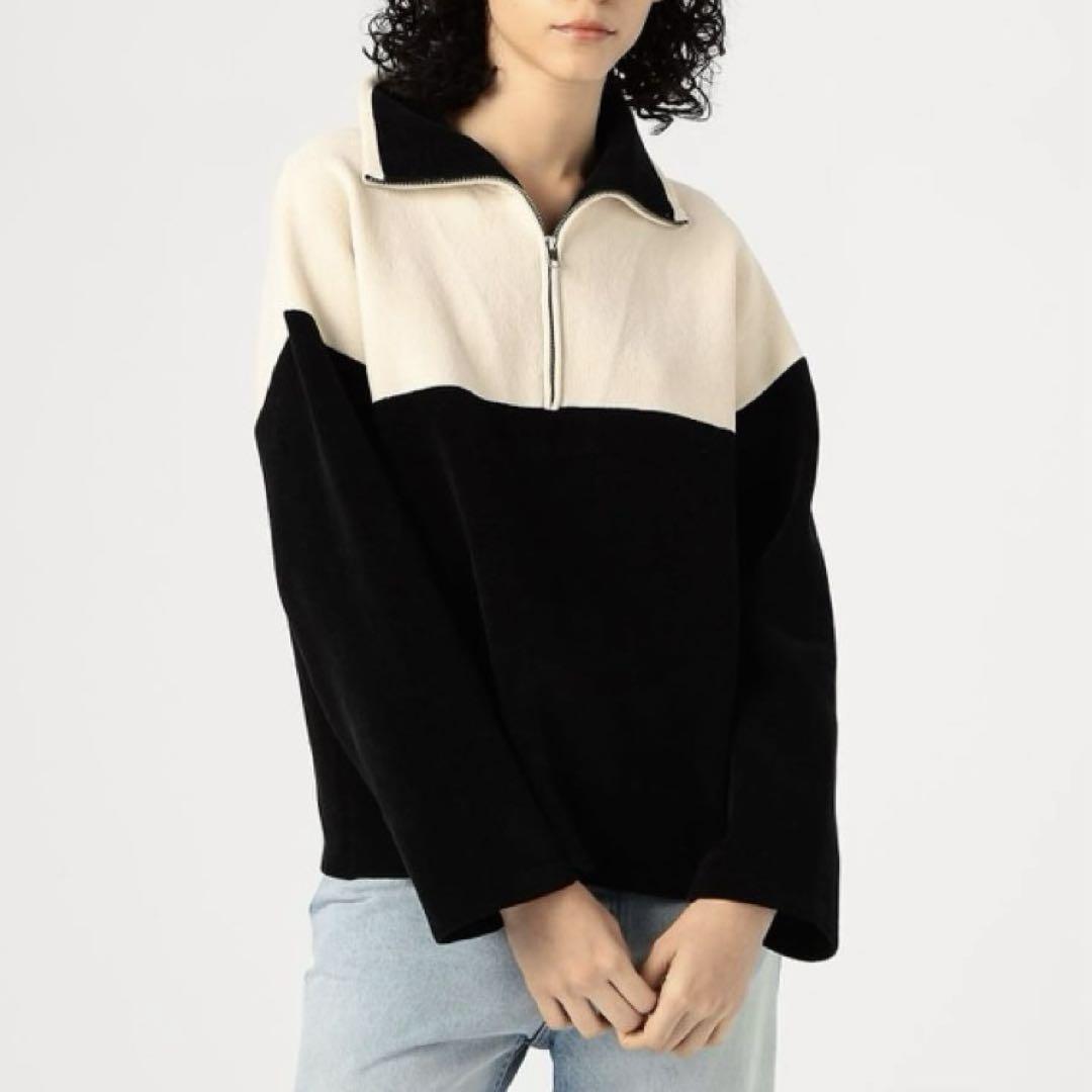 Excellent Condition MACPHEE Tomorrowland Stretch Chenille Half-Zip