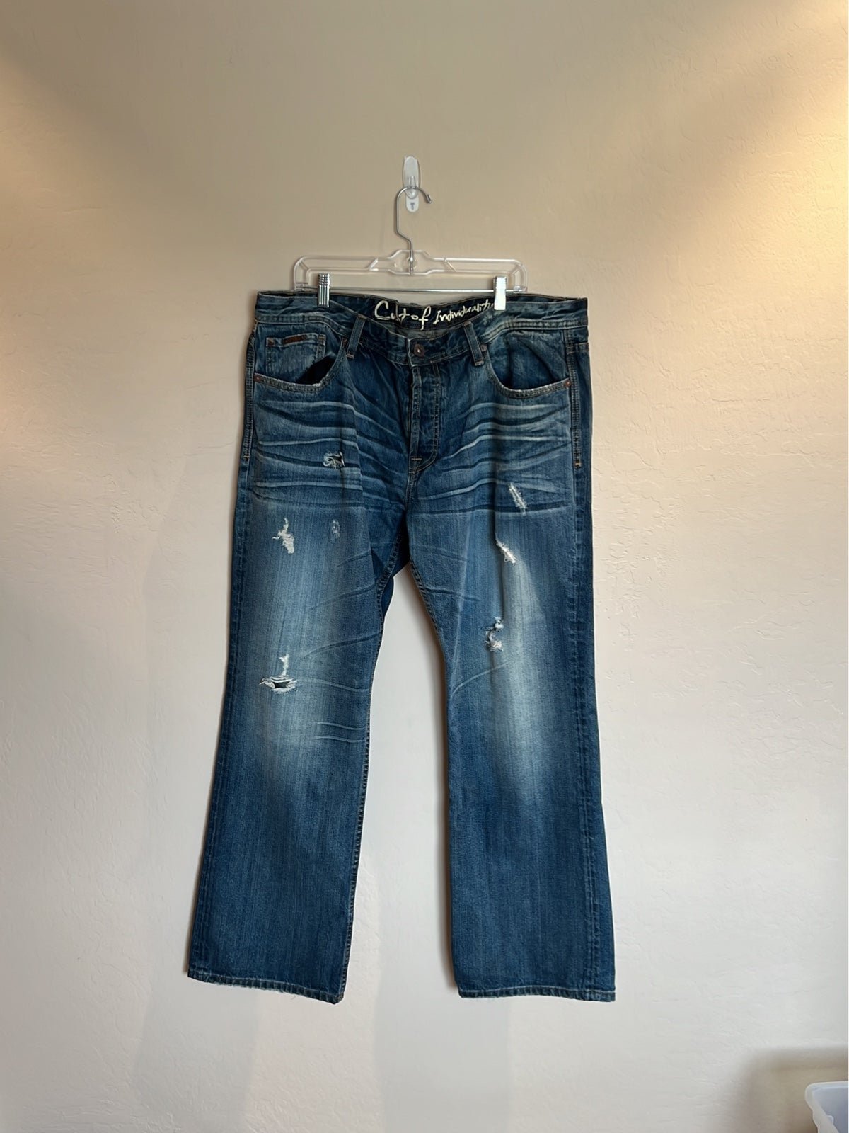 Cult of individuality, men’s jeans