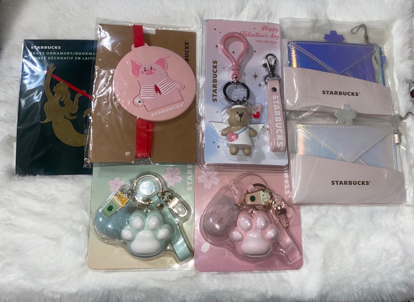 Starbucks Keychain Set