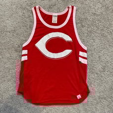 VS PINK Cincinatti Reds Bling Tank Top