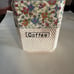 Vintage porcelain coffee jar
