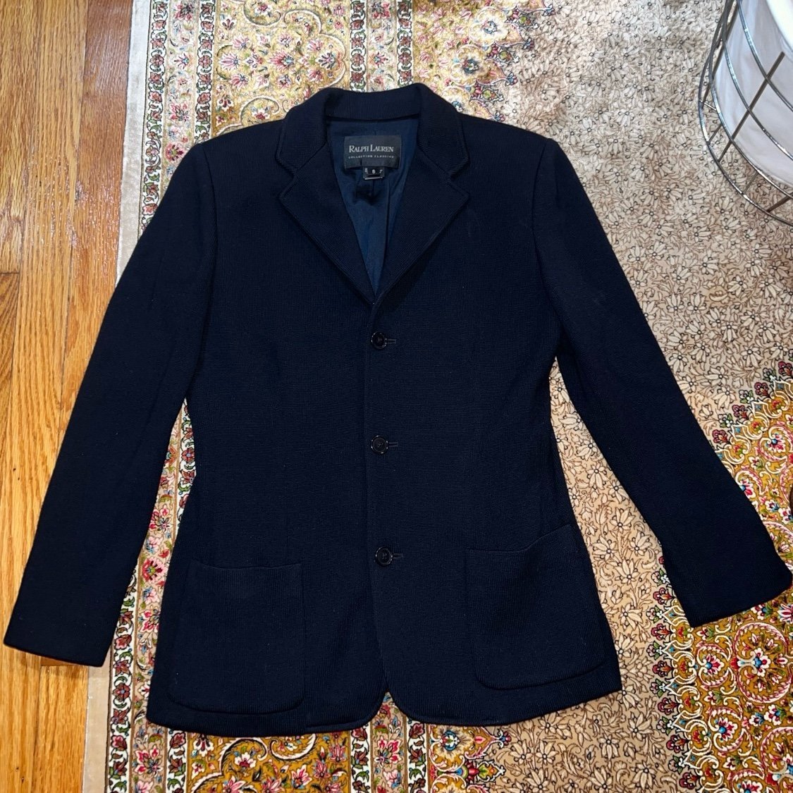 Ralph Lauren Woman's Wool 3 button blazer