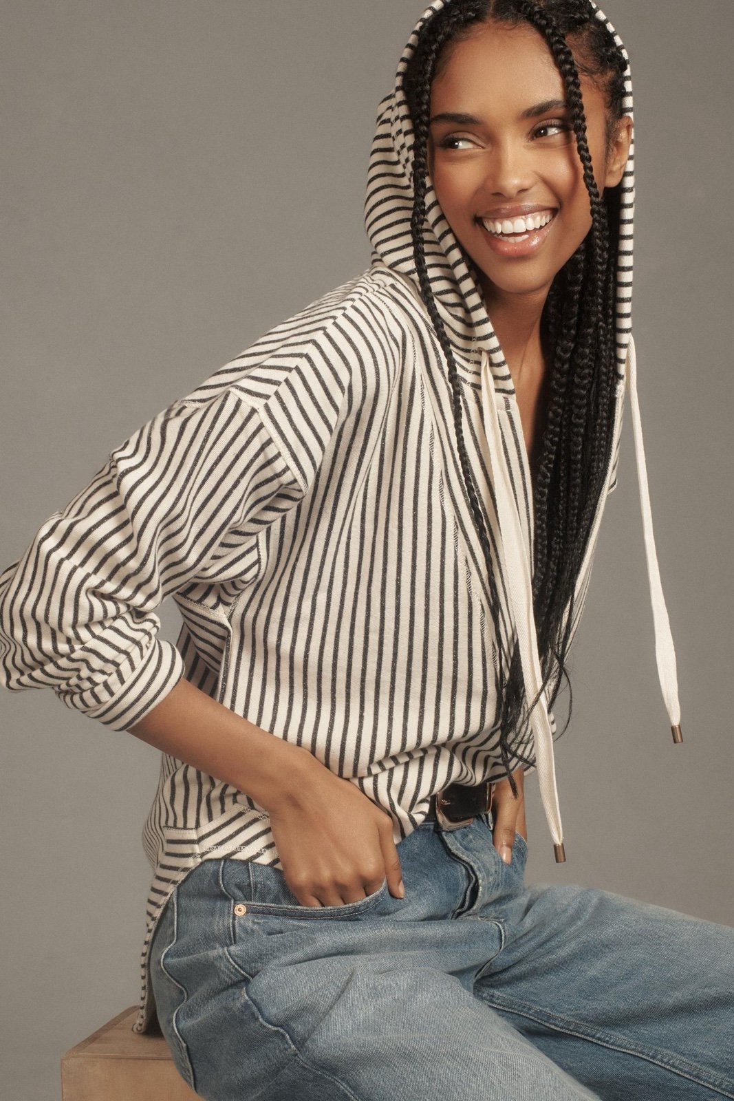 Pilcro Anthropologie Hooded Sweatshirt S ( 98)