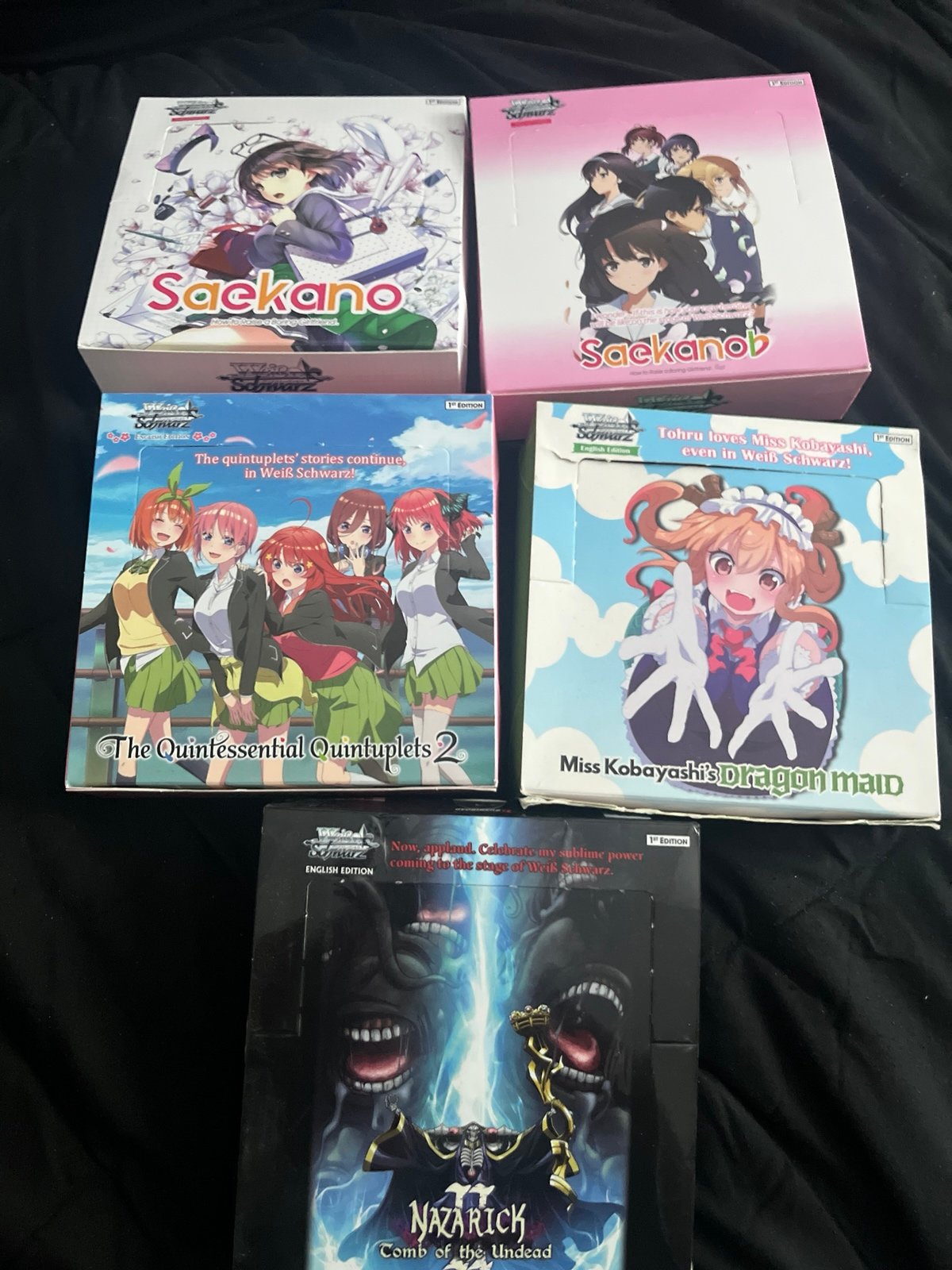 Weiss schwarz bulk lot (550)