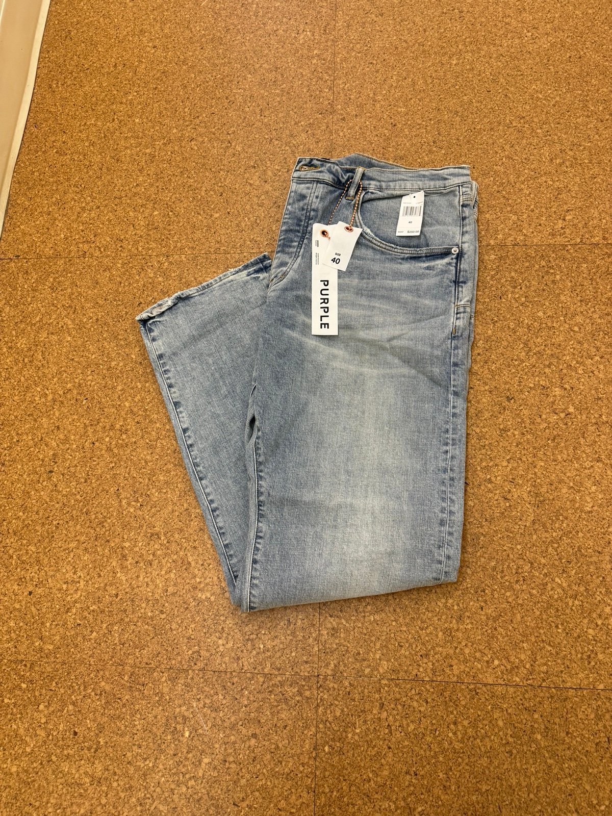 Purple brand label jeans bootcut size 40