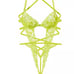 VS Lingerie Ziggy Glam Floral Lace Victorias Secret Strappy Teddy LARGE L