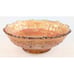Antique Fenton Marigold Carnival Glass Sauce Dish Sailboats With Lake & Windmill