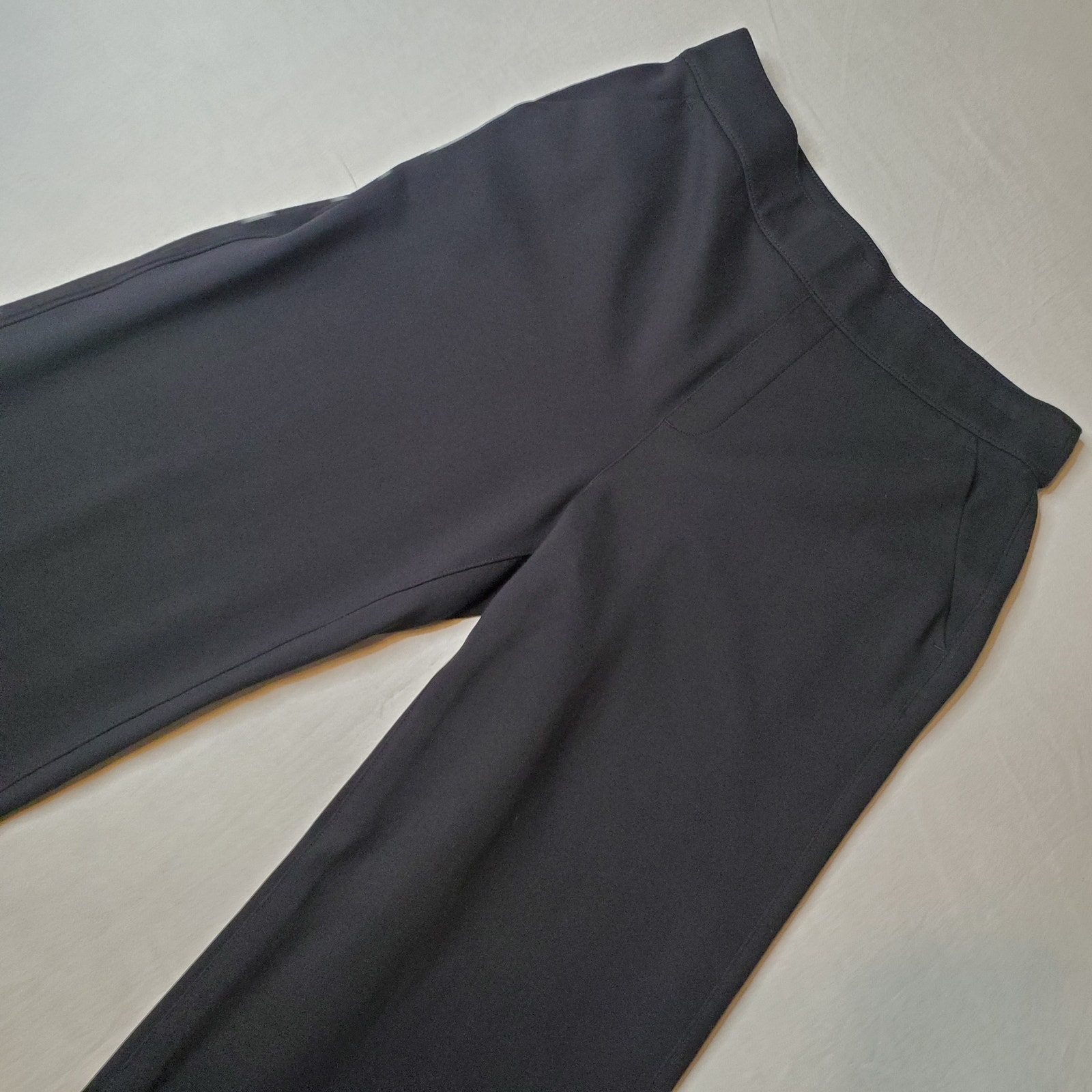 Spanx Women's Size M The Perfect Ponte Wide Leg Black 20385