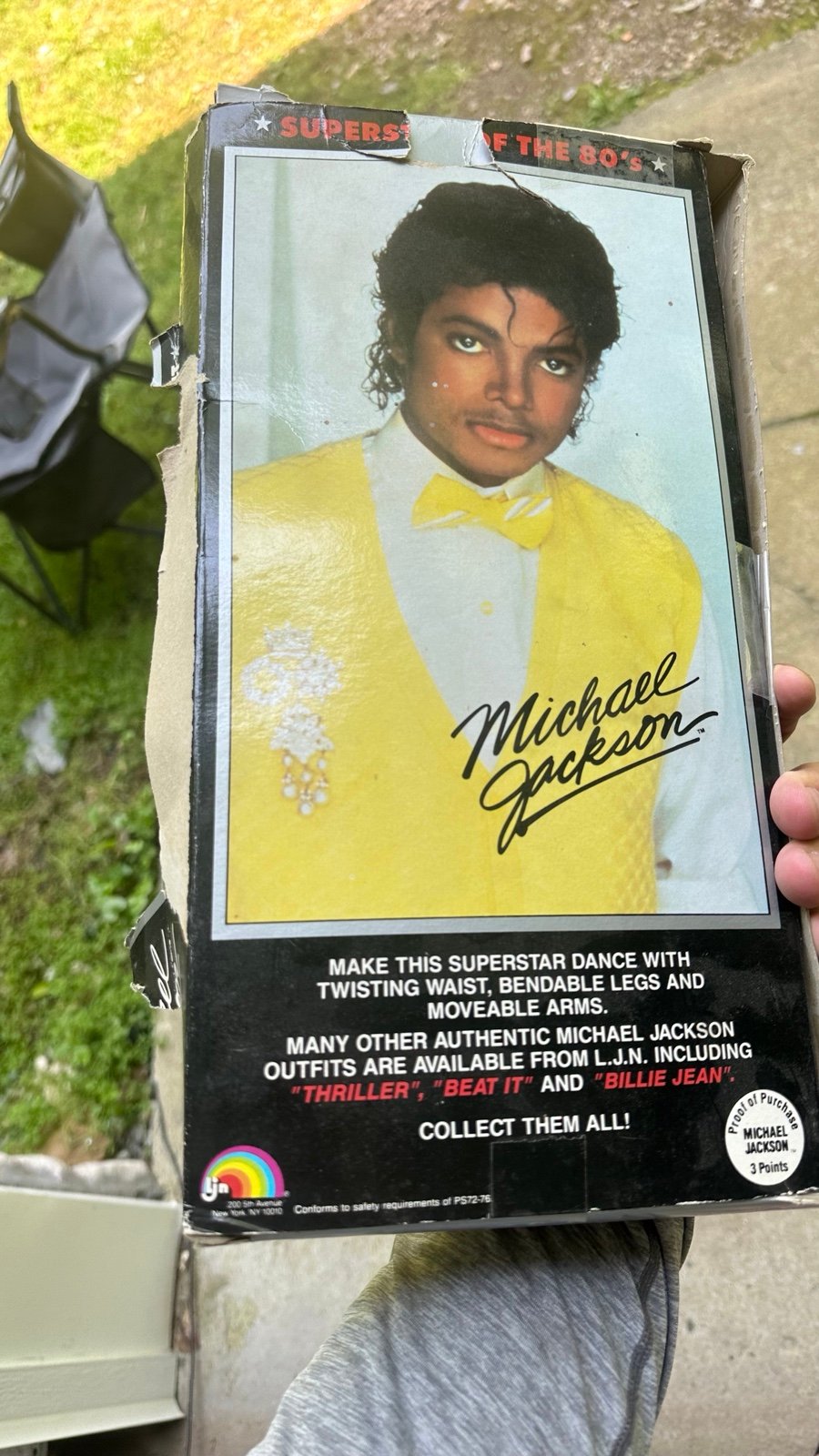 Michael Jackson Superstar of the 80's Doll