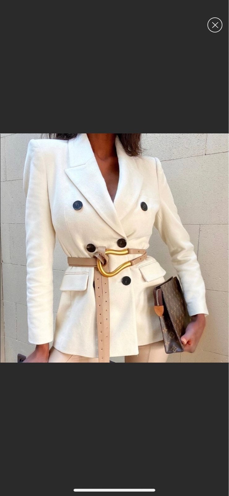 Zara Velvet Blazer