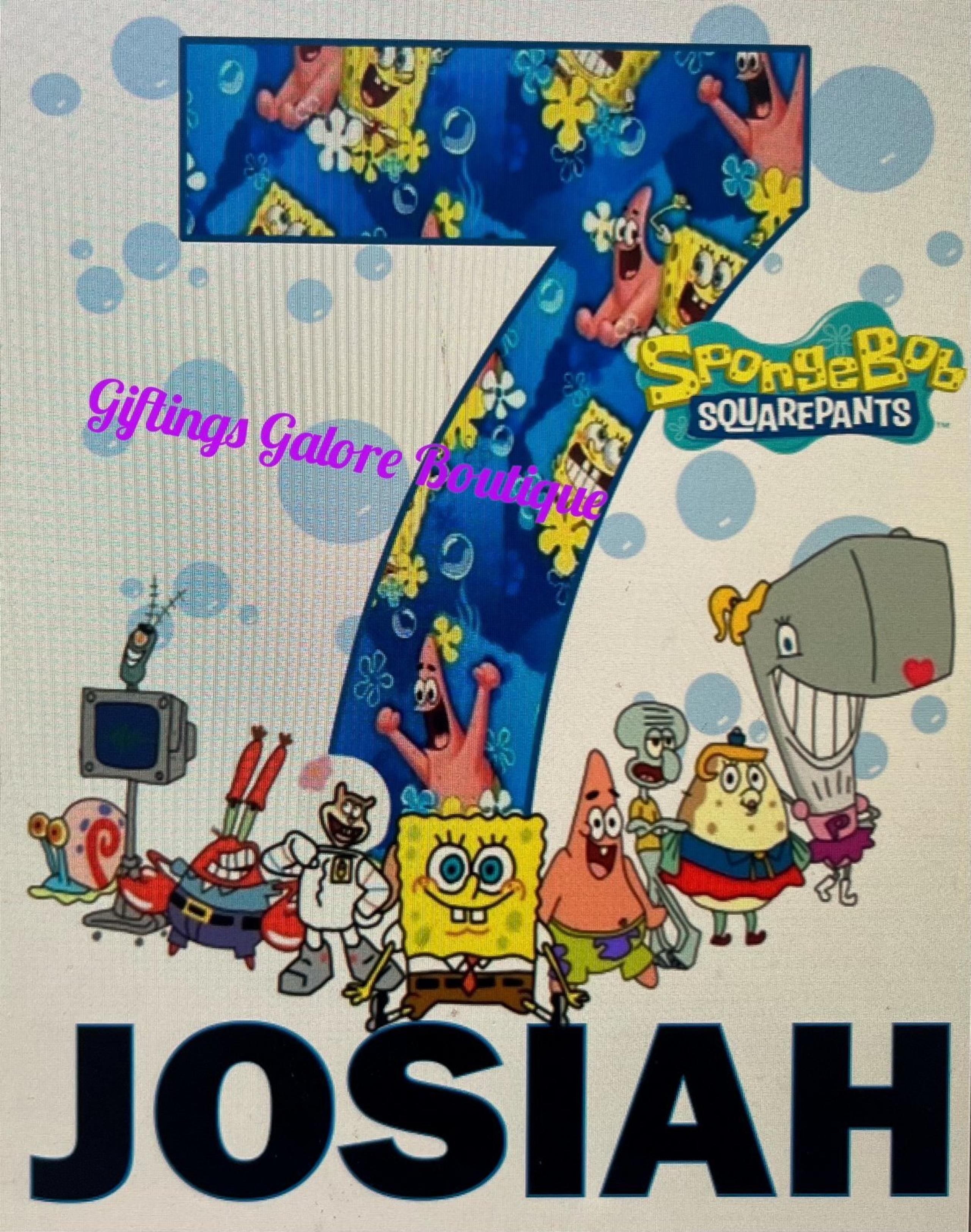 SpongeBob birthday boy or girl  Shirt