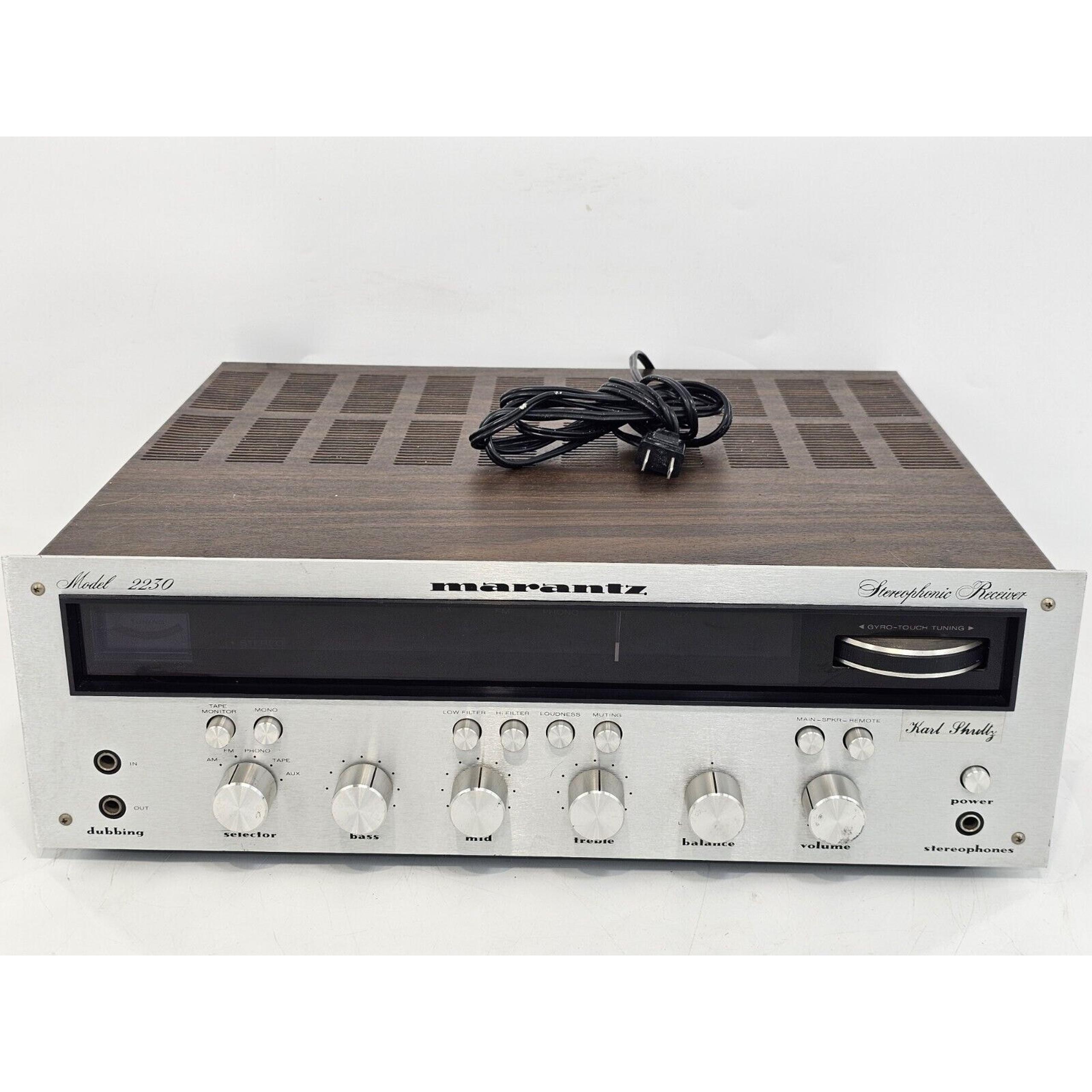 Vintage Marantz 2230 Stereophonic Receiver