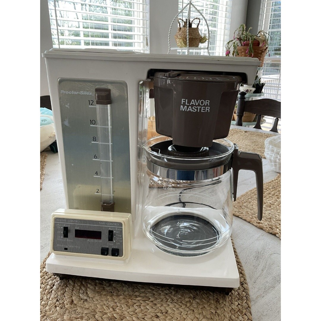 Proctor Silex Coffee Brewer ll - 12 cup 60 oz - A511W - Works!