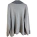 Talbots Merino Wool Knit Womens Cardigan 3X Gray Herringbone Blazer Heavy