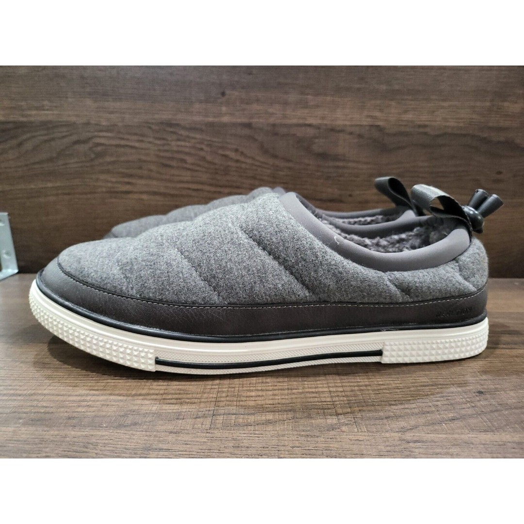 Kenneth Cole Reaction Ankir Quilted Slip On Loafer Dark Gray 12 New