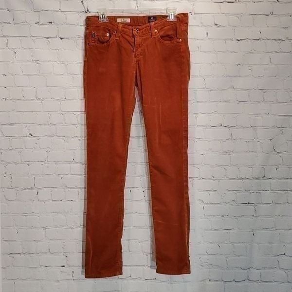 Adriano Goldschmied The Stevie slim straight orange corduroys