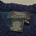 Vintage Reed St. James Loafers Turquoise Blue Plaid Printed Knit Sweater XL