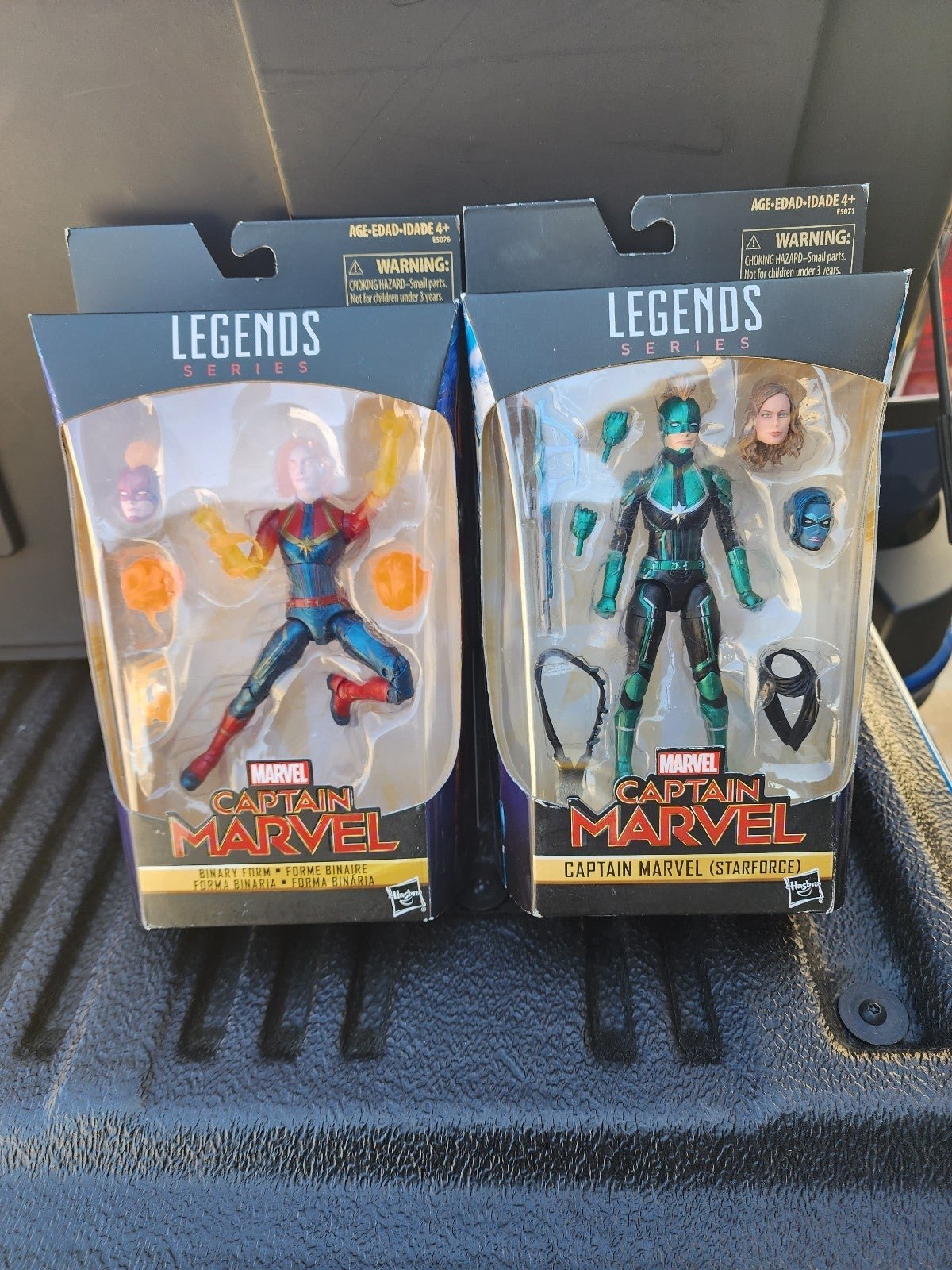 Marvel Legends Walmart & Target Exclusive Captain Marvel Bundle