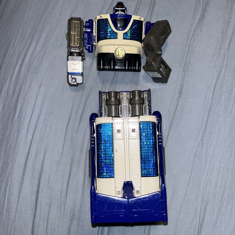 Power Rangers Lightspeed Rescue DX Deluxe Max Solarzord Bandai Incomplete