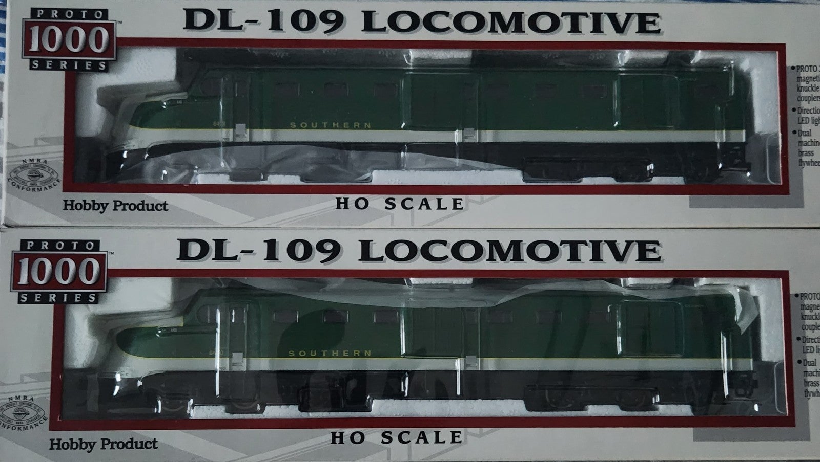HO Scale Locomotives 2 Pack