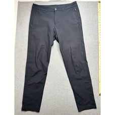 Lululemon Commission Pants Men's 34x30 Black Slim Fit Casual Stretch
