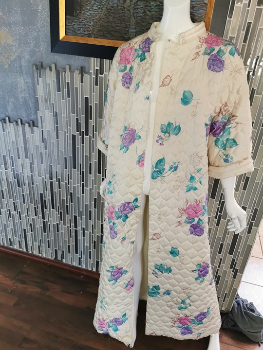 Keyloun Vintage 70’s Wonderful Floral Maxi LENGTH LUXURY Robe S 0076