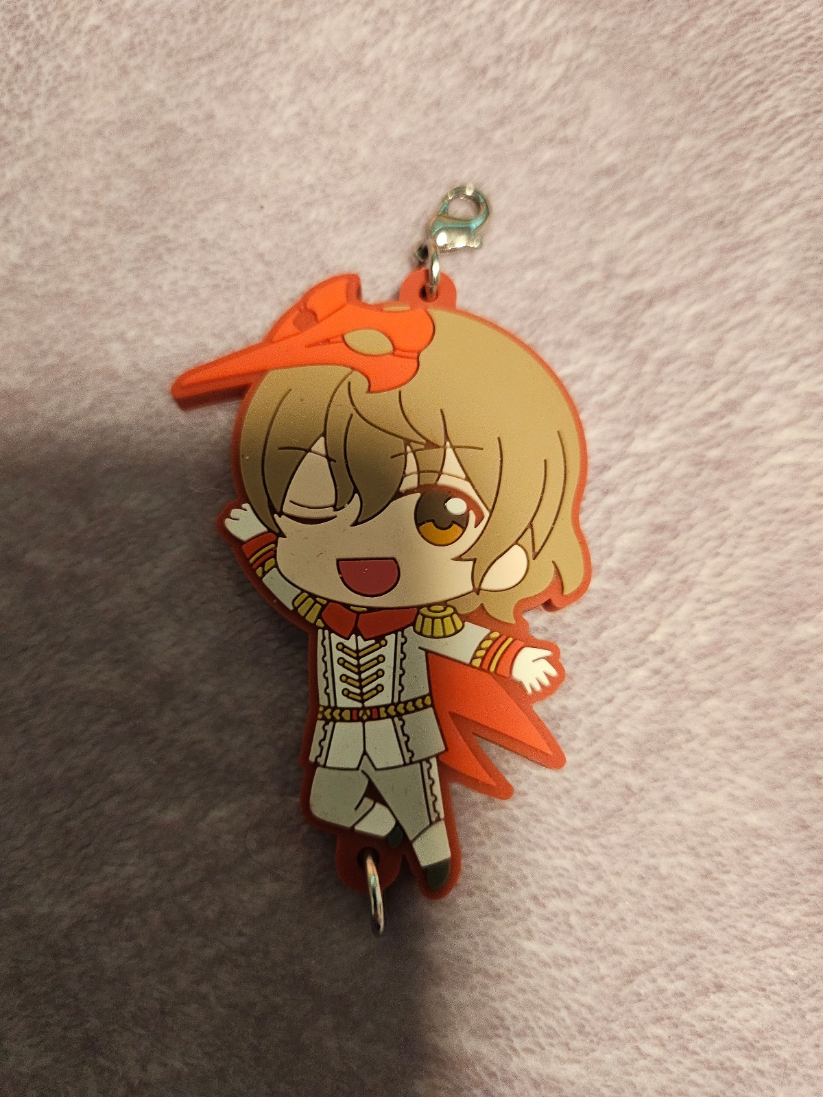 Goro Akechi Rubber Strap Keychain