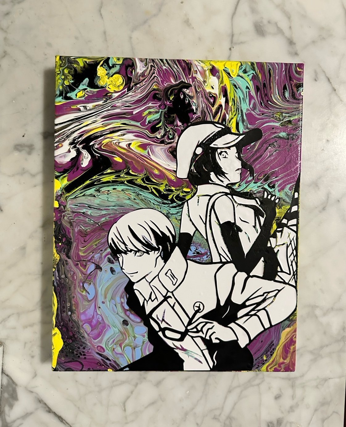 Persona 4 Canvas Painting - Fanart