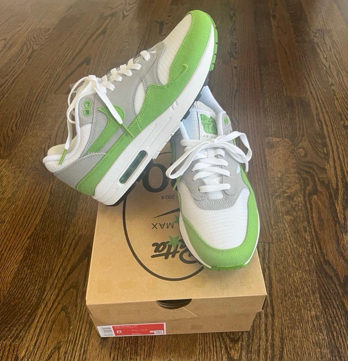 Nike Air Max Patta 20th Anniversary Chlorophyll (UK Exclusive) SIZE 8