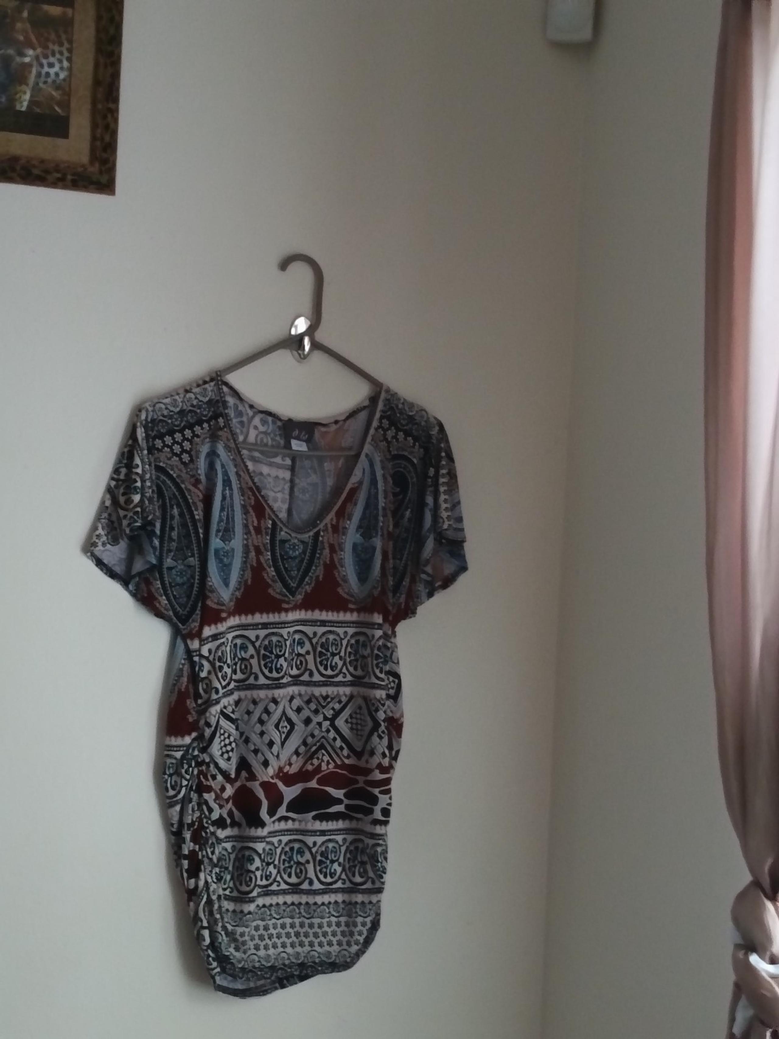 Dots Multicolor Patterned Dress