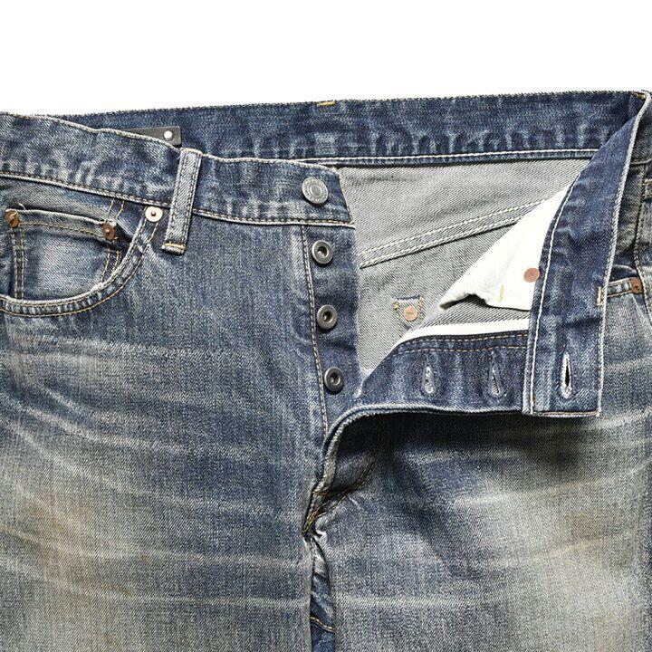 MINEDENIM: L.Straight 5-pocket USD