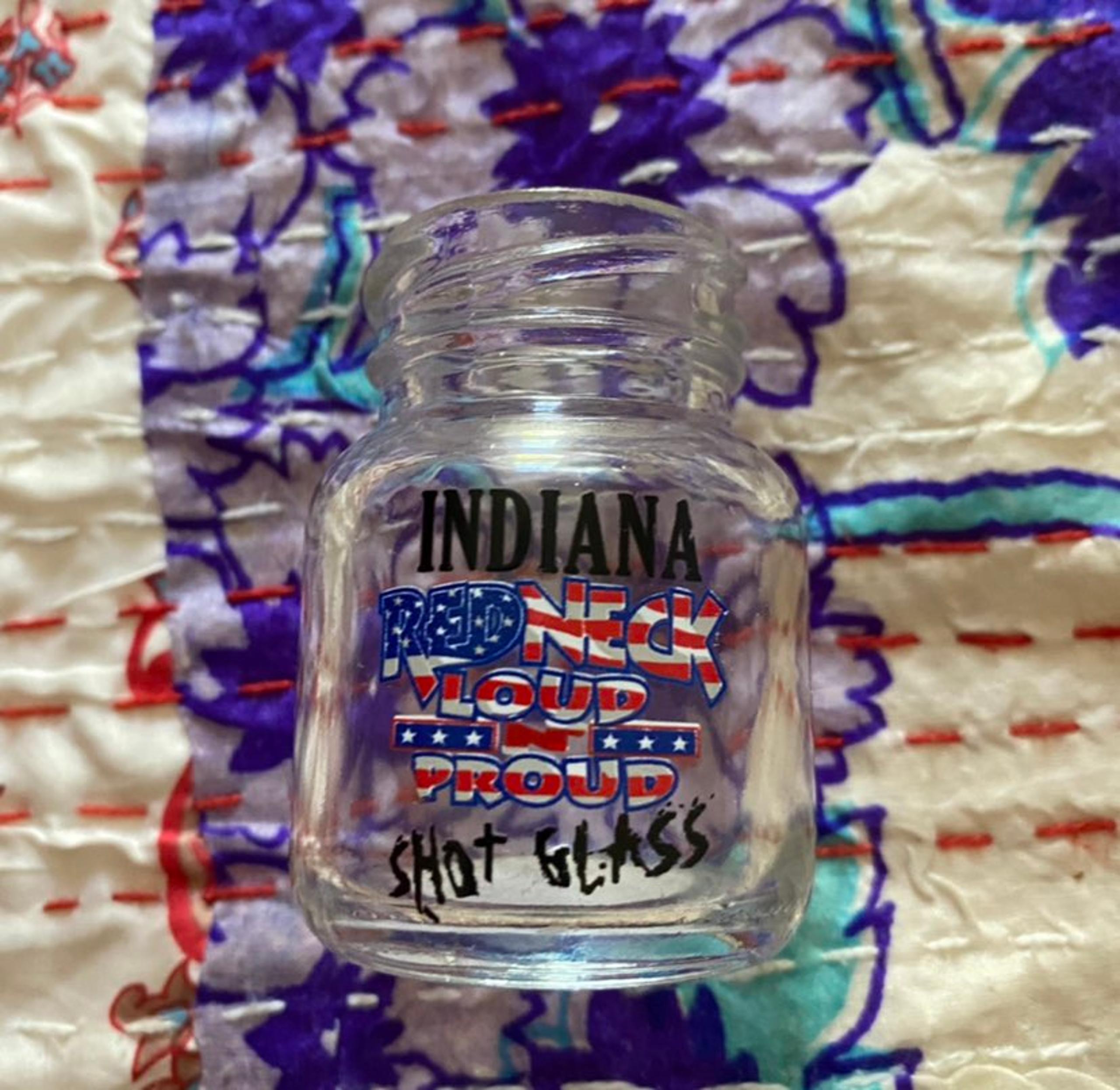 NWT Redneck Mini Mason Jar Shot Glass