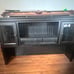 Office Desk (Added Black Hutch)