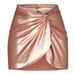 skims metalic swim champagne skirt