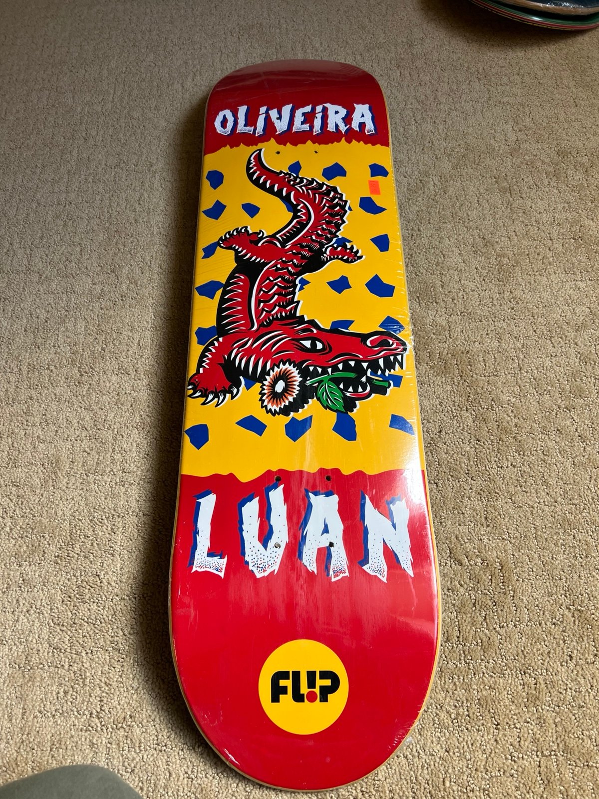 FLIP Skateboard Deck Luan Oliveira 8.13” x 32”