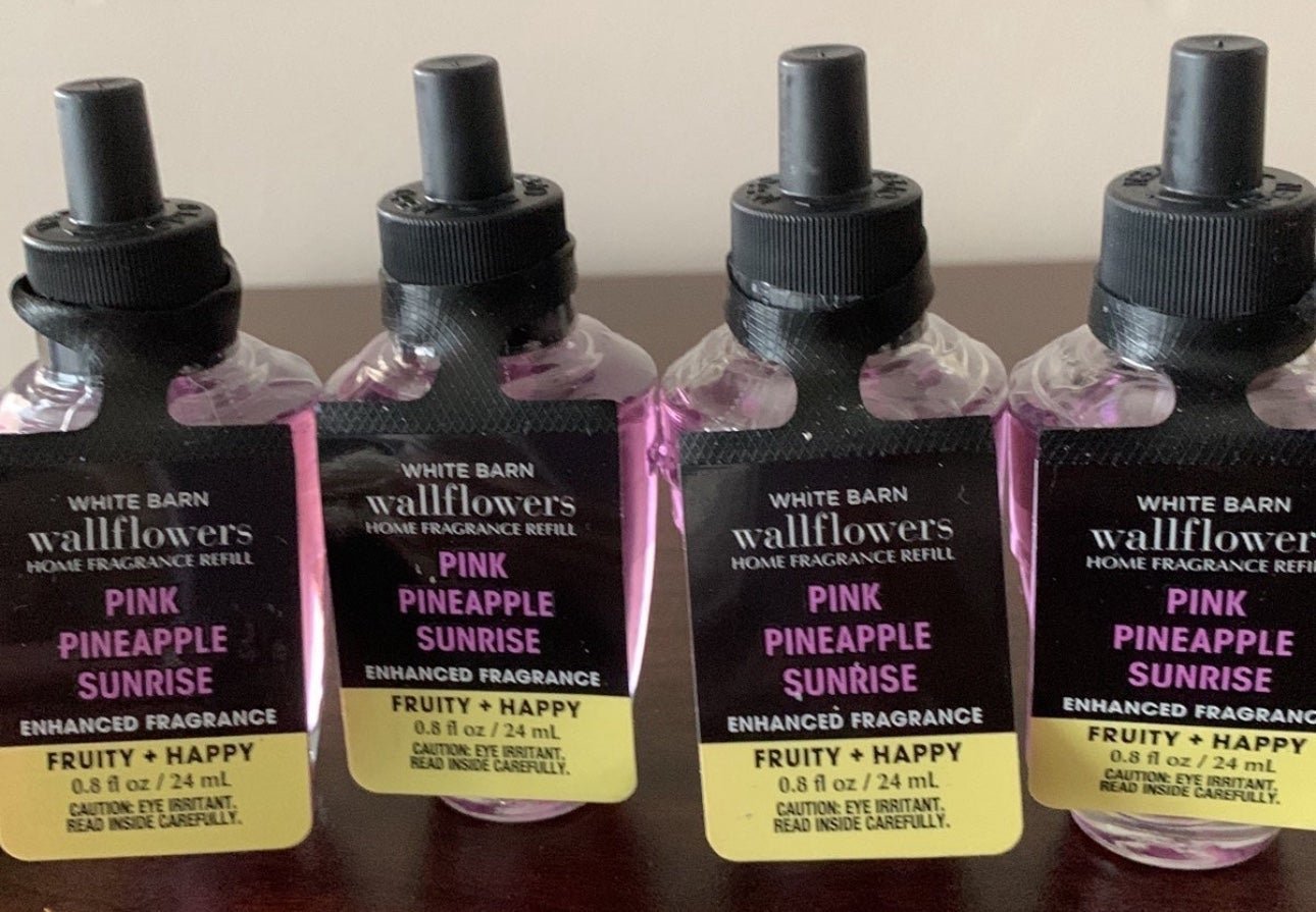 Bath & Body Works ENHANCED FRAGRANCE Pink Pineapple Sunrise x 4/Firm