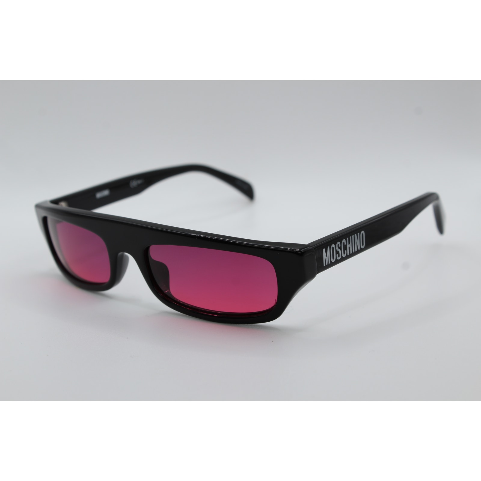 Moschino MOS047/S 807IR Black & Pink Rectangular Sunglasses