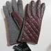 Womens Ralph Lauren Winter Gloves Touch Fingertip Operate Burgundy Gray NWT