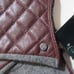Womens Ralph Lauren Winter Gloves Touch Fingertip Operate Burgundy Gray NWT