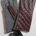 Womens Ralph Lauren Winter Gloves Touch Fingertip Operate Burgundy Gray NWT