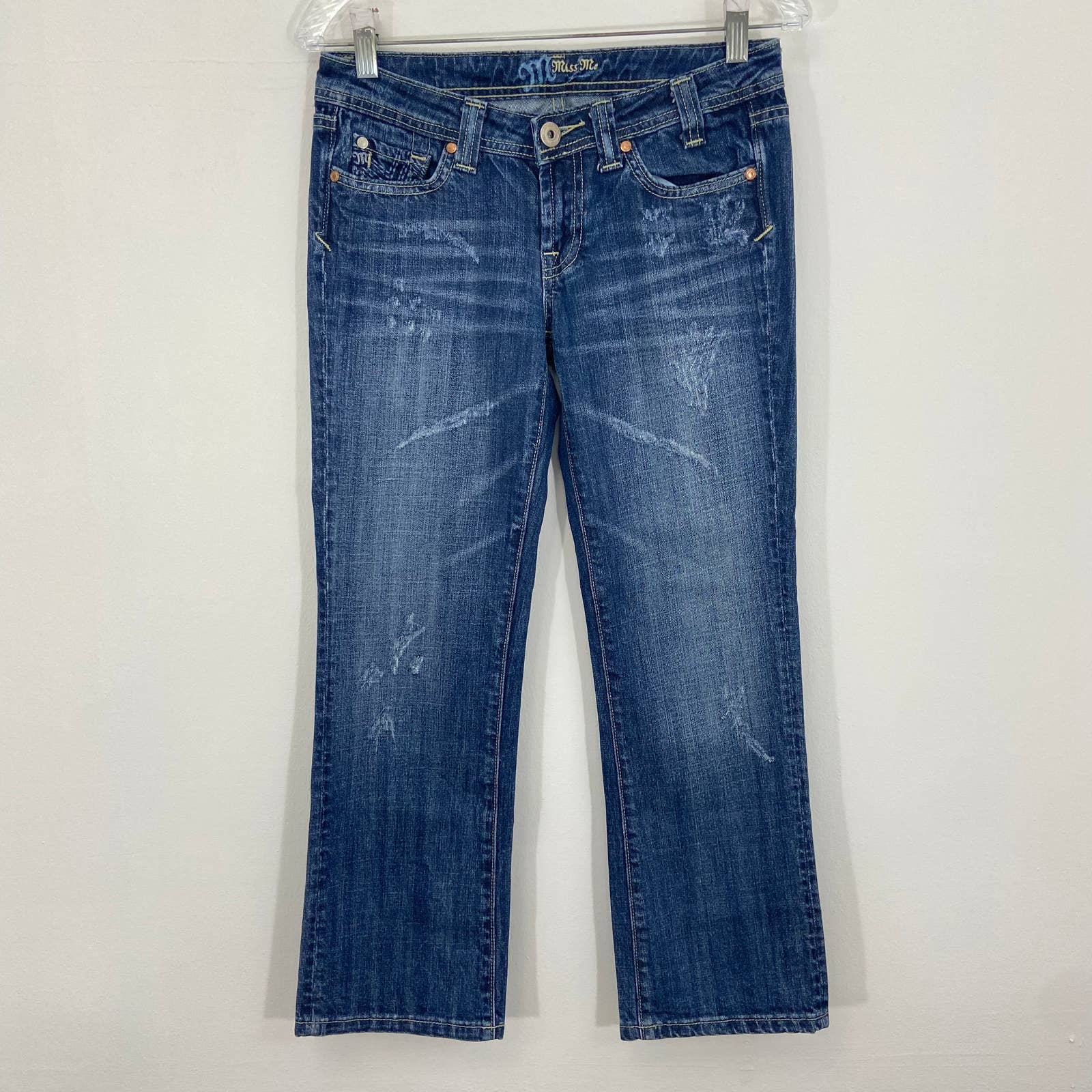Miss Me Low Rise Capri Jeans Style JP4408