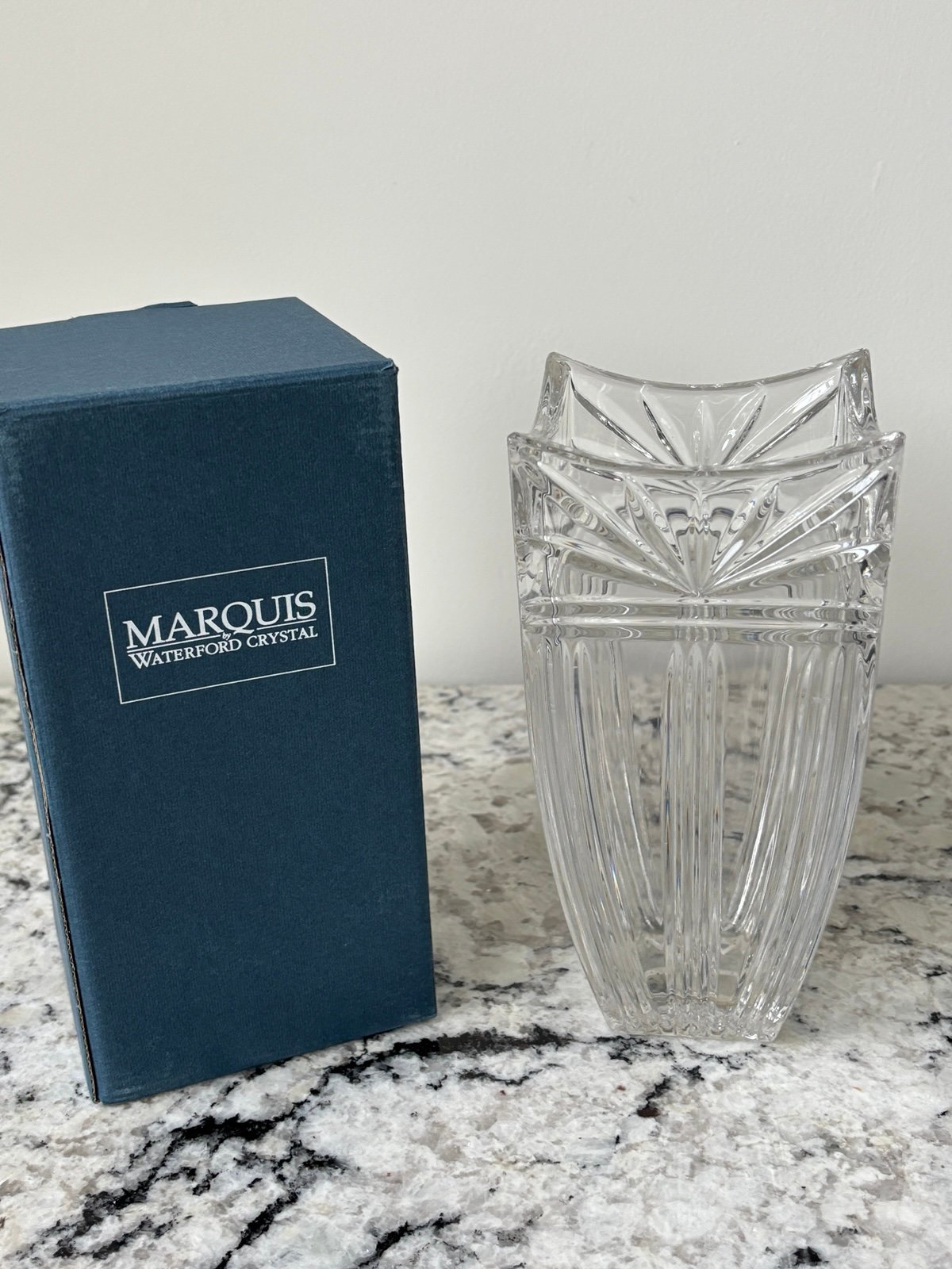 Marquis Waterford Crystal 8” Odyssey Vase