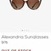 Michael Kors 55mm Cat Eye Sunglasses Alexandria Dark Tortoise/Brown BNWT 1 Left