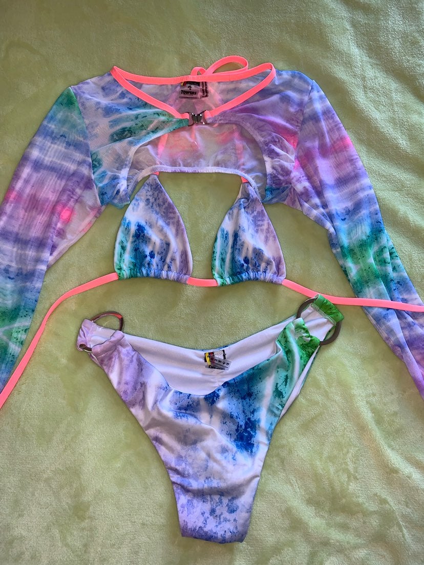 Tower's Swimwear 3 Piece Bikini Set