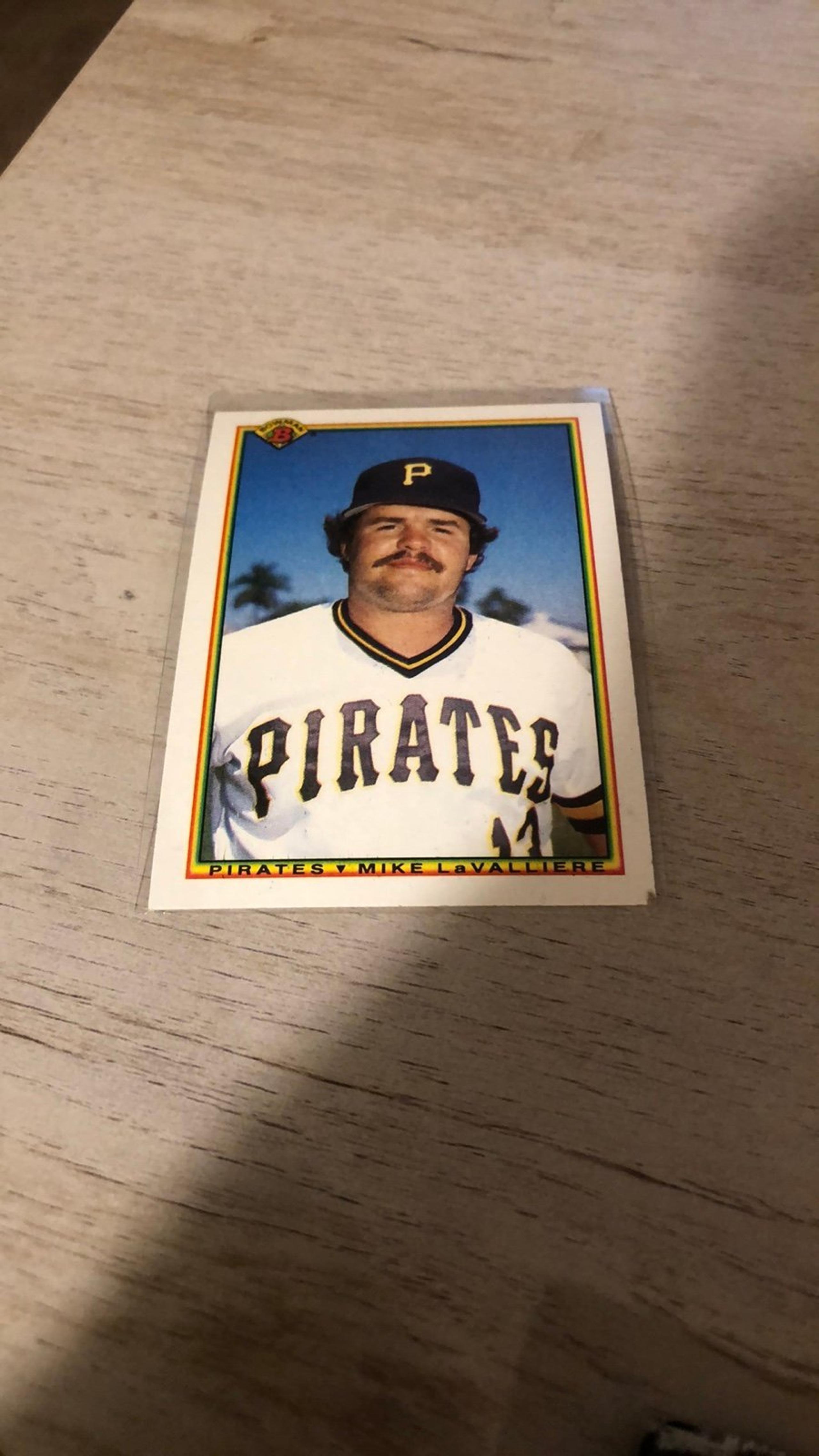 1990 Bowman Mike LaValliere C #172 Baseball Trading Card Item #ME1218