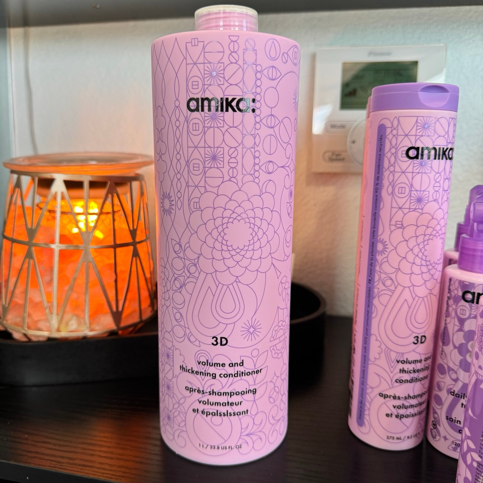 Amika 3D volume and thickening conditioner liter size