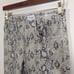 Frame Le Crop The Serpent Snakeskin Print Mini Bootcut Denim Jeans Pants Size 28