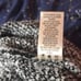 Max Studio Black Grey Marled Knit Frayed Sweater Size XSmall