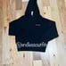 VS PINK BLACK VDAY FLAMING HEART FULL ZIP SIZE SMALL